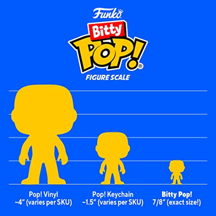 Funko Bitty Pop! Star Wars Mini Collectible Toys 4-Pack - Darth Vader, TIE Fighter Pilot, Stormtrooper & Mystery Chase Figure (Styles May Vary)