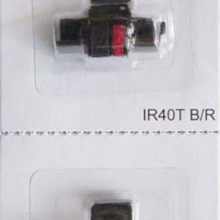 (3 Pack) COMPUMATIC Compatible/Replacement Calculator Ink Roller for Sharp EL-1611V, EL-1750V, EL-1801V and More Black/Red IR-40T Replaces EA-772R