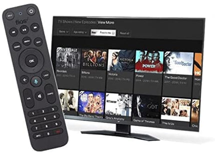 Replacement for Verizon FiOS TV All in One Smart Voice Remote Control (Not Backward Compatible) Black