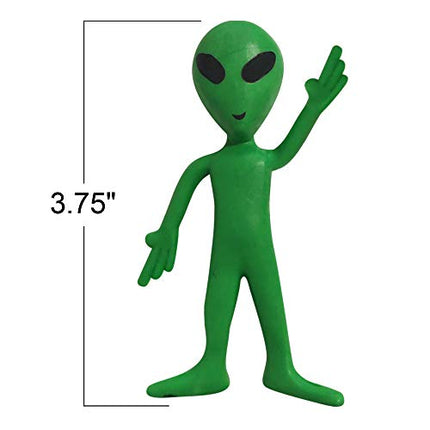 Buy ArtCreativity Bendable Alien Figures, Set of 12 Flexible Men, Birthday Party Favors for Boys and Girls in India