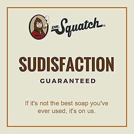 Dr. Squatch DISCONTINUED All Natural Bar Soap for Men with Zero Grit, Cedar Citrus