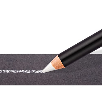 STAEDTLER 108 20-0 Lumocolor Glasochrom Permanent Dry-Marker Pencil - White (Box of 12)