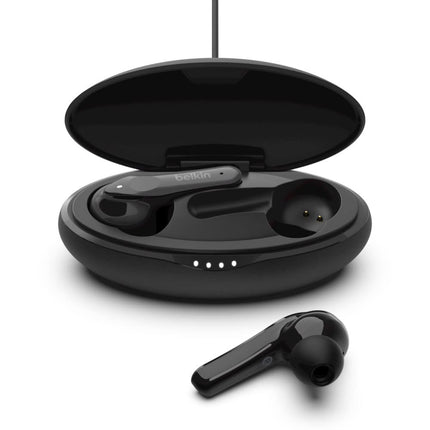 buy Belkin Wireless Earbuds, SOUNDFORM Move True Wireless Bluetooth Earphones with Touch Controls, IPX5 in India