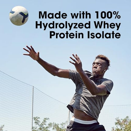 Optimum Nutrition Platinum Hydrowhey Protein Powder, 100% Hydrolyzed Whey Protein Isolate Powder, Flavor: Velocity Vanilla, 20 Servings, 1.76 Pounds (Packaging May Vary)