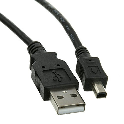 buy CableWholesale 6 feet Mini USB 2.0 Cable, Black, Type A Male / 4 Pin Mini-B Male, A Male to 4 Pin Mini in India
