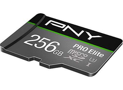 PNY 256GB PRO Elite Class 10 U3 microSDXC Flash Memory Card