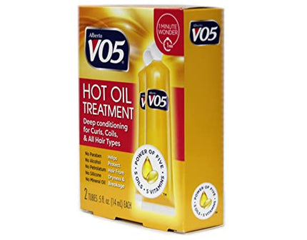 Vo5 Hot Oil Therapy Treatment 2 Count 0.5 Ounce (14ml) (3 Pack)