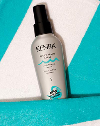Kenra Sugar Beach Spray 7 | Texturizing Spray | Adds Volume & Texture Without Drying Hair | No Crunch Or Stickiness | All Hair Types | 4 fl. oz