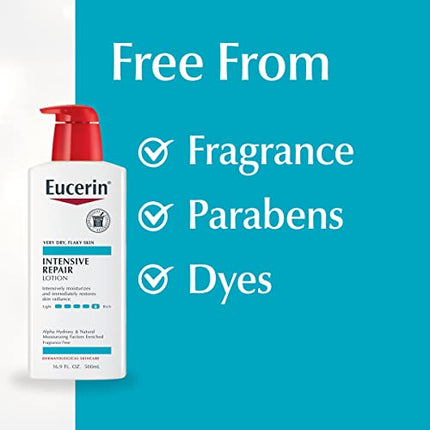 Buy Eucerin Intensive Repair Body Lotion, Lotion for Very Dry Skin, 16.9 Fl Oz Pump Bottle in India India