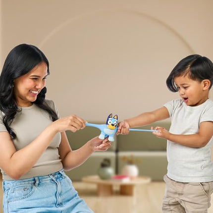 Stretchy Bluey | Super Stretchy Toy Figure of Bluey with Squishy Filling | Stretch Her Up to 3 Times Her Size