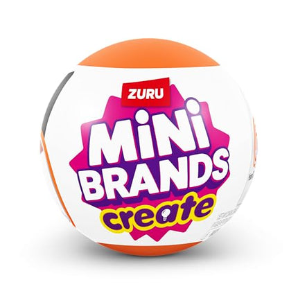Mini Brands Create MasterChef Series 1 Capsule by ZURU- Real Miniature MasterChef Creations Collectible Toy, Capsules of Mystery MasterChef Food Items and Accessories, for Kids, Teens, and Adults