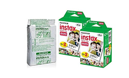 Fujifilm Instax Mini Instant Film, 10 Sheets×5 Pack(Total 50 Shoots) [Bulk Packaging]