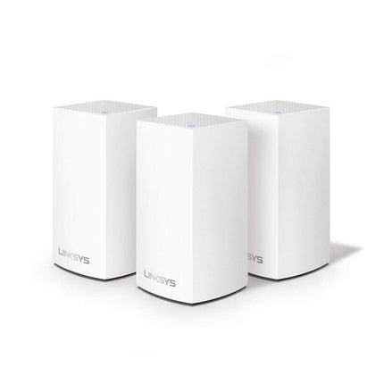 buyLinksys Velop Dual Band Intelligent Mesh WiFi System Ultra-Fast and Full-Strength Mesh Wi-Fi, Handles 50+ Devices, MU-MIMO Technology - White (AC1200)in india