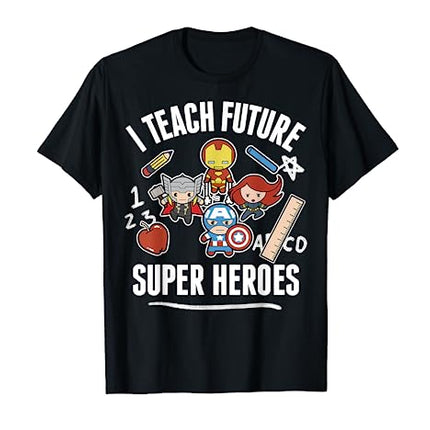 Buy Marvel Avengers Classic I Teach Super Heroes Graphic T-Shirt in India