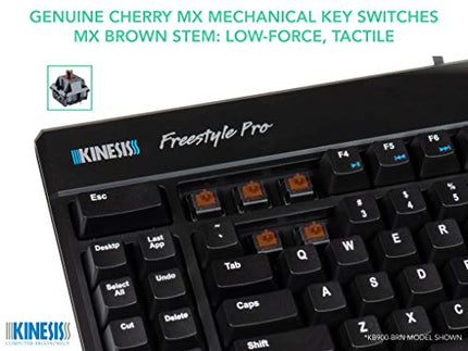 Buy KINESIS USB Freestyle Pro Ergonomic Split Mechanical Keyboard - KB900-brn in India