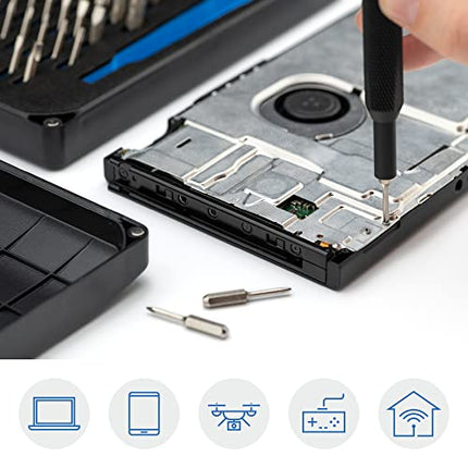 iFixit Mako Driver Kit - 64 Precision Bit Set for Electronics Repair