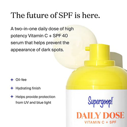 buy Supergoop! Daily Dose Vitamin C + SPF 40 PA+++ in India