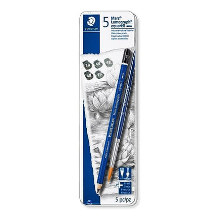 Buy STAEDTLER Hexagonal Pencils Made in Germany Watercolour 6er Sortierung blue in India India