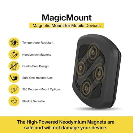buy Scosche MAGDMB MagicMount Magnetic Car Phone Mount - Secure and Convenient Dashboard Phone Holder in India
