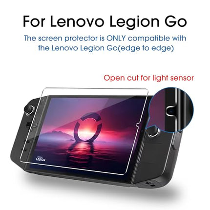 Buy amFilm 2 Pack Upgrade Version Screen Protector for Lenovo Legion Go Handheld 2023, Tempered Glass, 8.8 inch Full Coverage in India