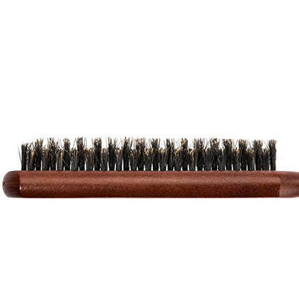 buy GranNaturals Teasing Boar Bristle Hair Brush for Women - Teasing Comb with Rat Tail Pick for Hair Styling in India