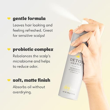 Drybar Detox Gentle Dry Shampoo for Sensitive Scalp