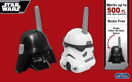 eKids Star Wars Darth Vader and Storm Trooper Walkie Talkies for Kids