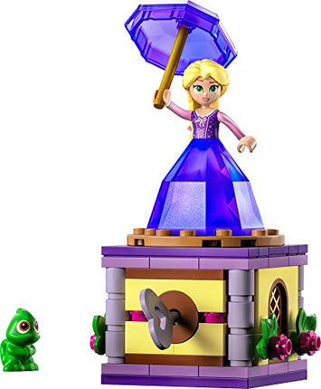 buy LEGO Disney Princess Twirling Rapunzel 43214 Building Toy with Diamond Dress Mini-Doll and Pascal in india