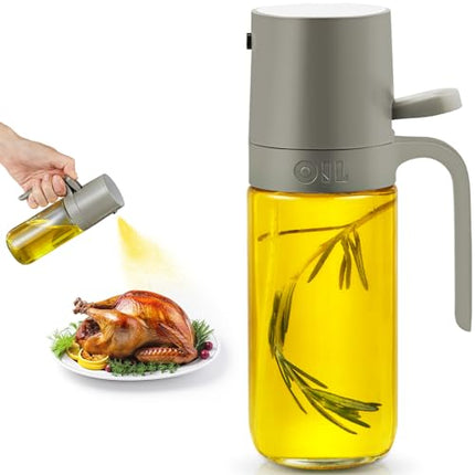 KITEXPERT Olive Oil Sprayer for Cooking - Versatile Olive Oil Spray Bottle for Cooking - 250ml/8.3oz Oil Spritzer for Air Fryer, Salad, Grilling, Roasting, Baking Essentials