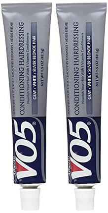 Vo5 Conditioning Hairdress Gray/White/Silver 1.5 Ounce Tube (44ml) (2 Pack)