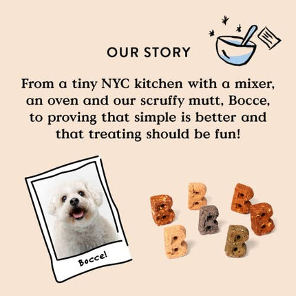 Buy Bocce's Bakery Berry Sorbet Treats for Dogs, Wheat-Free Everyday Dog Treats, Made with Real Ingredients in India.