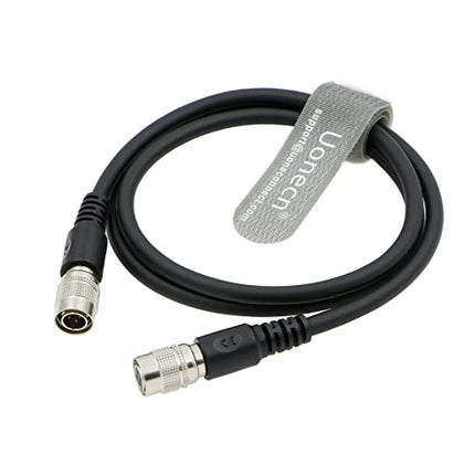 Uonecn Hirose 4 pin Male to 4 pin Female Power Cable for Microscope Harness and Camera