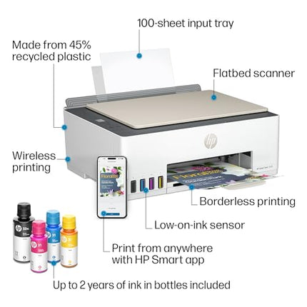 Buy HP Smart-Tank 5000 Wireless All-in-One Ink-Tank Printer with up to 2 years of ink included in India