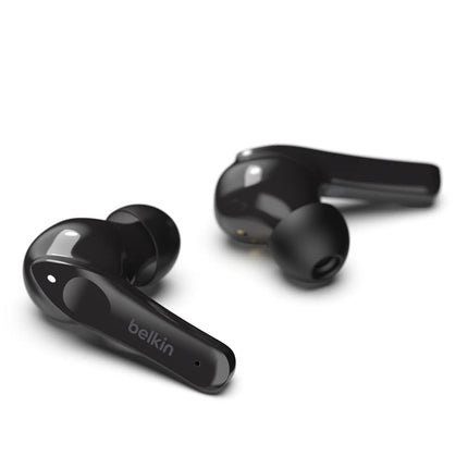 buy Belkin Wireless Earbuds, SOUNDFORM Move True Wireless Bluetooth Earphones with Touch Controls, IPX5 in India