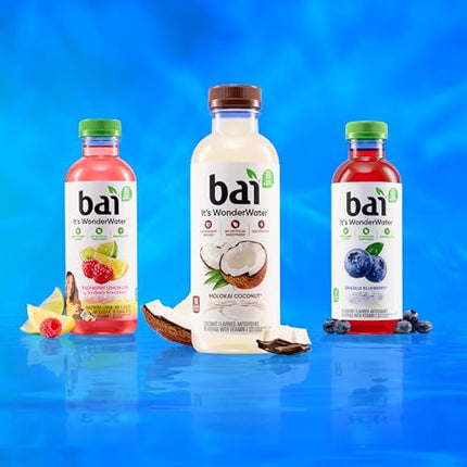 Buy Bai Antioxidant Infused Water Beverage, Molokai Coconut 12 Pack in India - Vitamin C, No Artificial Sweeteners, 18oz Bottle