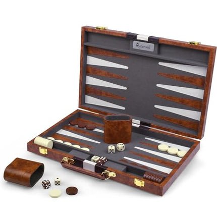 buy Backgammon Sets for Adults Leather - Backgammon Board Games for Adults and Kids - Travel Backgammon in India