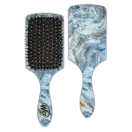 buy Wet Brush Paddle Shine Enhancer with Argan Oil, Distressed Wood - Ultra-Soft IntelliFlex Detangling in India