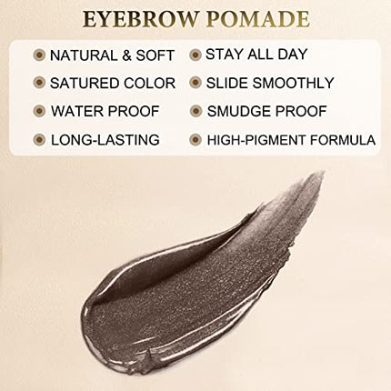 buy LAVONE Eyebrow Stamp Pencil Kit for Eyebrows Makeup, with Waterproof Eyebrow Pencil, Eyeliner, Eyebr in india