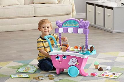 LeapFrog Scoop and Learn Ice Cream Cart Deluxe (Frustration Free Packaging), Pink