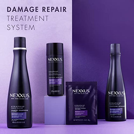Nexxus Keraphix Conditioner Keraphix with ProteinFusion for Damaged Hair With Keratin Protein and Black Rice 13.5 oz