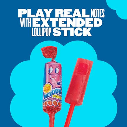 Buy Chupa Chups Melody Pop, Assorted Flavors, Whistle Lollipops, Individually Wrapped Candy, 30 Count Showbox Case in India