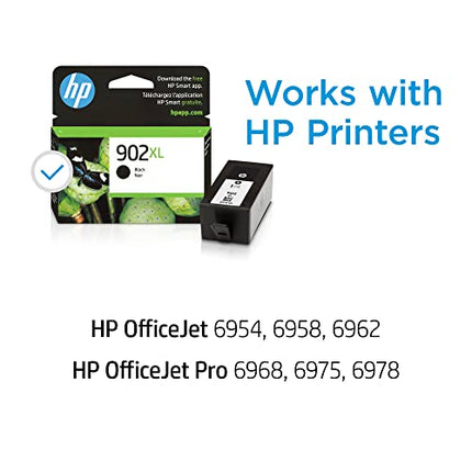 Buy HP 902XL Black High-yield Ink Cartridge | Works with HP OfficeJet 6950, 6960 Series, HP OfficeJet Pro 69 in India