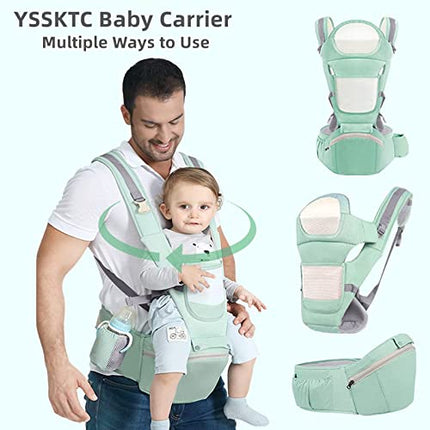 buy YSSKTC Baby Carrier Ergonomic Infant Carrier with Hip Seat Kangaroo Bag Soft Baby Carrier Newborn to in India