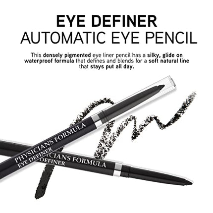 Physicians Formula Eye Definer Automatic Eyeliner Pencil Ultra Black | Dermatologist Tested, Clinicially Tested