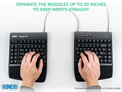 Buy KINESIS USB Freestyle Pro Ergonomic Split Mechanical Keyboard - KB900-brn in India