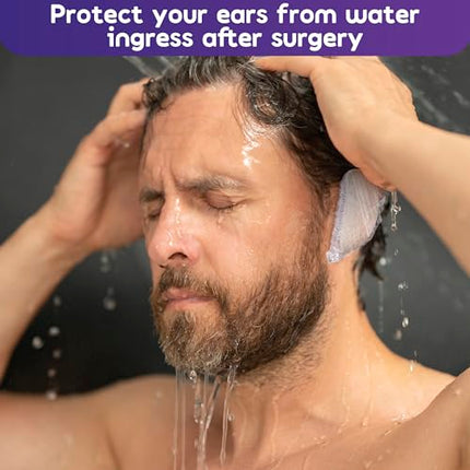 buy 200 Pack Disposable Ear Covers for Shower - Ear Protectors Waterproof Ear Covers for Swimming Ear Covers in india