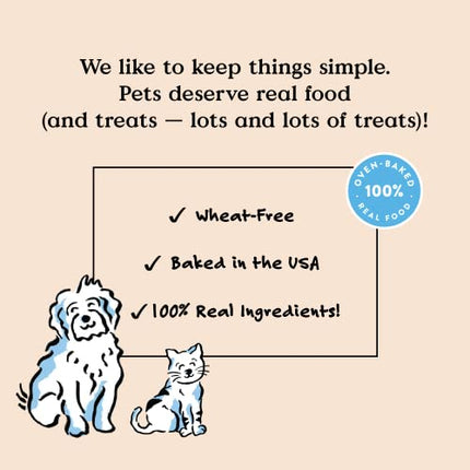 Buy Bocce's Bakery Berry Sorbet Treats for Dogs, Wheat-Free Everyday Dog Treats, Made with Real Ingredients in India.