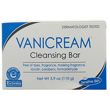 Vanicream Pharmaceutical Specialties 320-39 Cleansing Bar, Unscented, 23.4 Ounce, (Pack of 6)