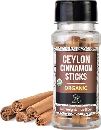 Buy Soeos Organic Ceylon Cinnamon Sticks, Cinnamon, Ground Cinnamon, Cinnamon Sticks, 100% Raw, Non- in India