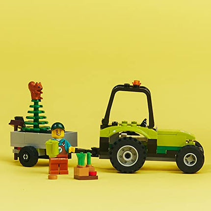 Buy LEGO City Park Tractor 60390, Toy with Trailer for Kids Ages 5 Plus, Farm Vehicle Construction Set in India